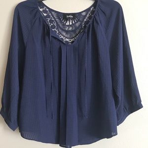 Boho-chic blouse